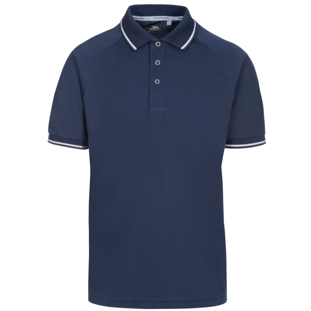 (M, Navy) Trespass Mens Bonnington Polo Top