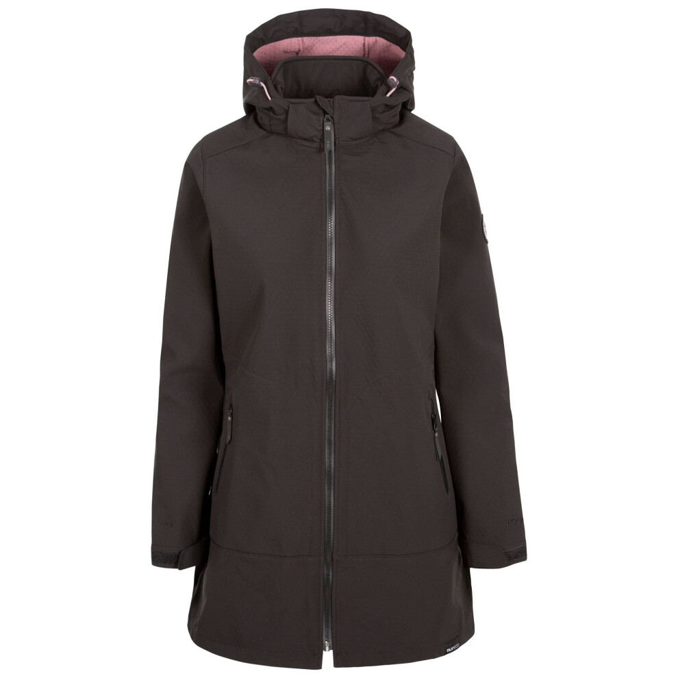 Women's Trespass Womens/Ladies Samantha Soft Shell Jacket - Black - Size: 14