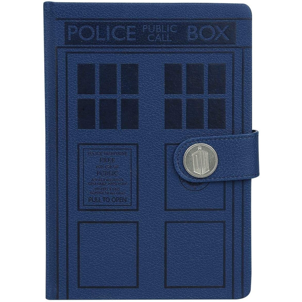 Doctor Who Tardis A5 Notebook