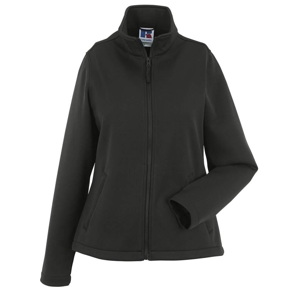 (S, Black) Russell Ladies/Womens Smart Softshell Jacket