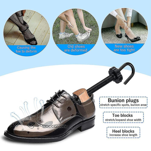 2 Pcs / 1 Pair Heavy-duty Shoe Stretcher For Men 1