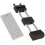 Sharpening Stone Holder Adjustable Sharpener Size Non-slip Base Durable Fixing Grid Stone Stone Durable Hand Tool 1