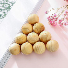 50pcs Camphor Balls Anti-mould, Anti-moth, Mosquito And Insect Repellent Camphor Balls Aromatherapy Wooden Balls
