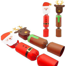 Christmas Crackers For Children 20pcs, Make Your Own Merry Christmas Crackers Kit