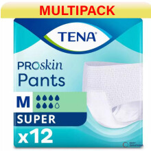 48 x TENA Pants Super Medium - Case pack 4 Packs of 12