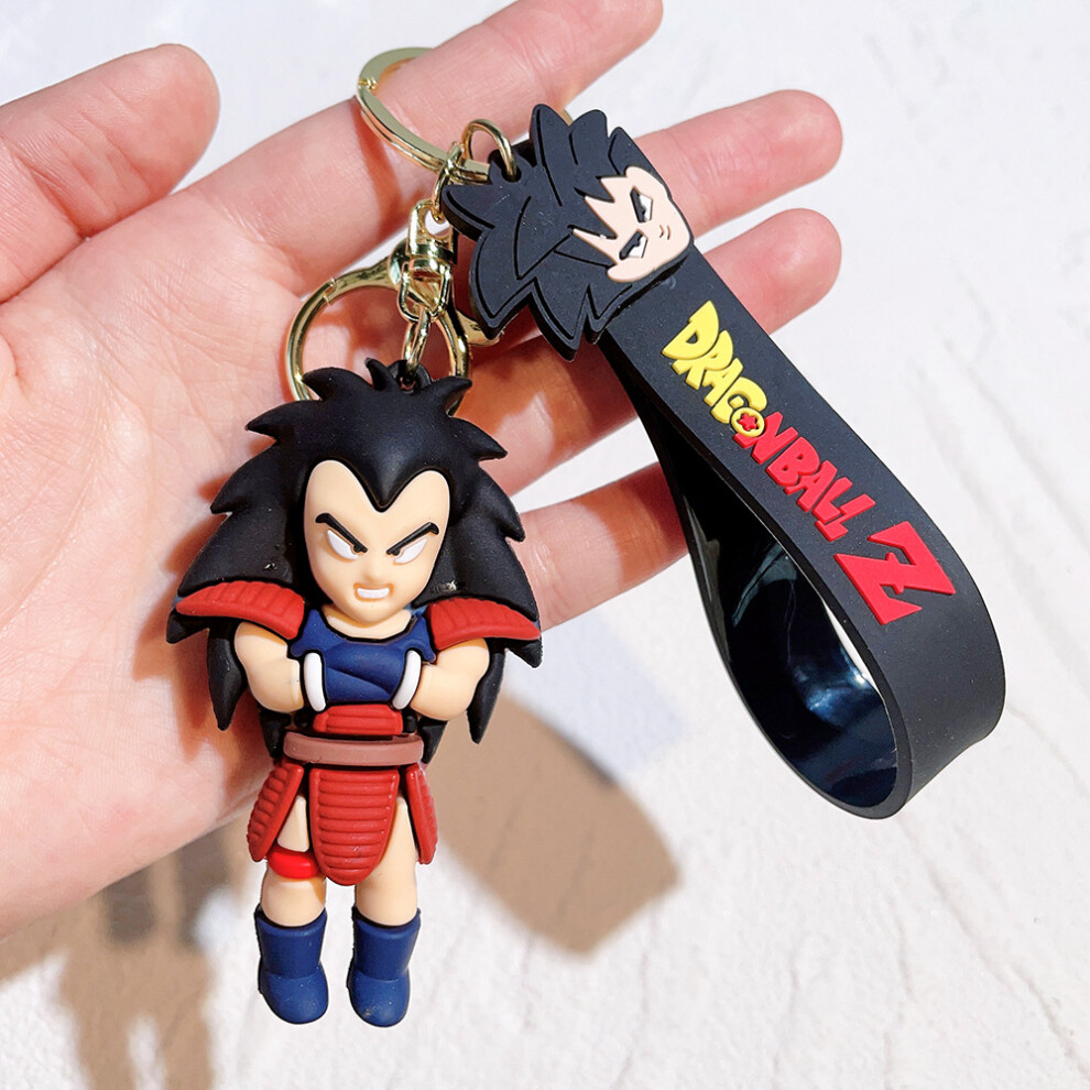(2) Fun Cartoon Sun Wukong Keychain Dragon Ball Anime Bag Decoration Gift