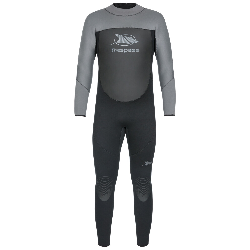 (XXXS, Black) Trespass Mens Wetsuit Full Body 5mm Lakee