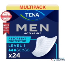 TENA Men Level 1 Absorbent Protector- 3 Packs of 24