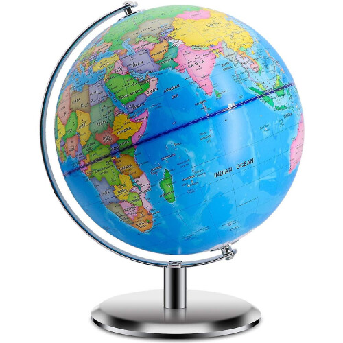 Can Shine Led World Earth Globe Map