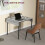 Homcom HOMCOM Folding Dining Table, Drop Leaf Table for 2-4 People, Grey 4