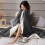 (Single Sherpa Blankets) Grey Blankets Sherpa Fleece Single Double King 5