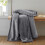 (Double Fleece Blankets) Grey Blankets Sherpa Fleece Single Double King 6