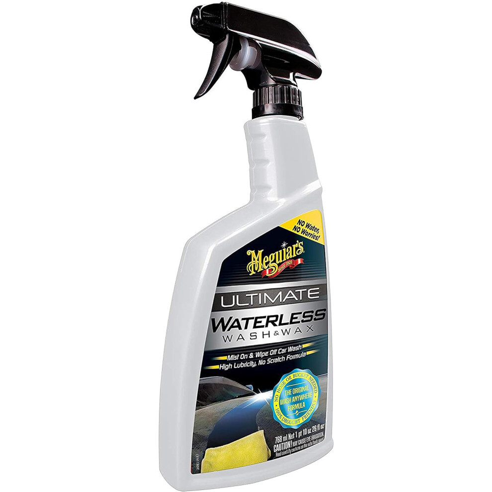 Meguiar's G3626eu Ultimate Waterless Wash & Wax Anywhere 768Ml 5051217261376