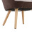 Living And Home (Multicolor) Linen Upholstered Tufted Button Accent Armchair 7