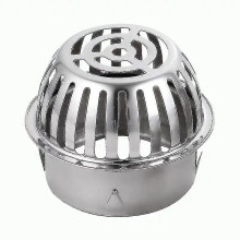 304 Stainless Steel Plug-in Convex Floor Drain, Roof Drain Anti-clogging (110mm)
