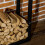 Homcom HOMCOM 150cm Metal Firewood Log Holder Rack Elevated Design, Base Side Rails 5