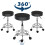 Stool Swivel Black Adjustable Height Chair Office Desk PC Bar Stool 1