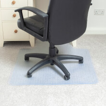 (Carpet Protector with Spikes) Desk Chair Mat Carpet Hard Wood Laminate Floor Protector PVC Plastic Home Office