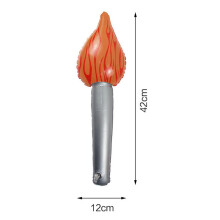 (as shown) Medieval Party Halloween Inflatable Torch Stick Flame Toy Carnival Prizes