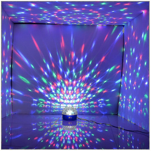 Led Rgb Crystal Magic Ball Effect Light Dmx Disco Dj Stage Light 2