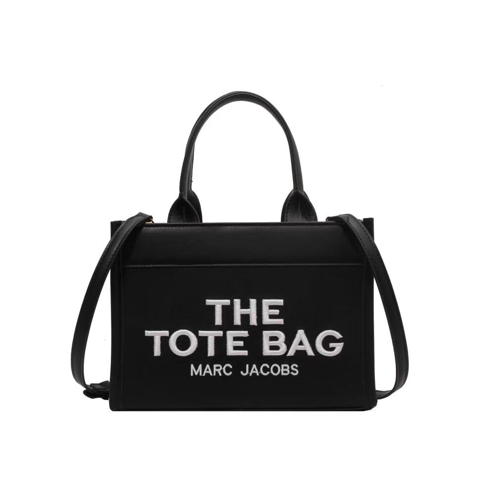 Qimorigeng (Black) Fashionable New Textured Woven Tote Bag Large Capacity Hand-Held Shoulder Bag Light Luxury Casual And Versatile Women's Bag Black,Not,Specified