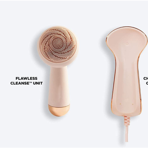 Nouveau lave-visage électrique en silicone orange 1