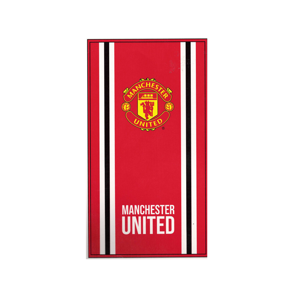 Man Utd Core Stripe Towel