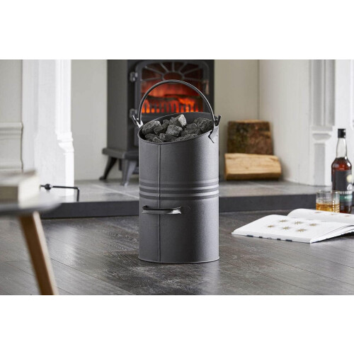 Coal Ellipse Bucket Hod Black ]