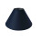 12" Cotton Coolie Lampshade - Navy Blue 1