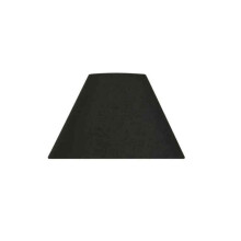 14" Cotton Coolie Lampshade - Black