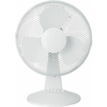 12inch Low Noise 3 Speed Desk Fan White