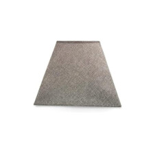 10" Empire Square Linen Lampshade - Grey