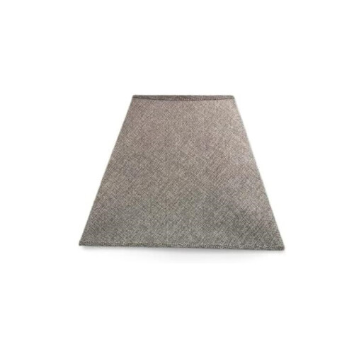 10" Empire Square Linen Lampshade - Grey