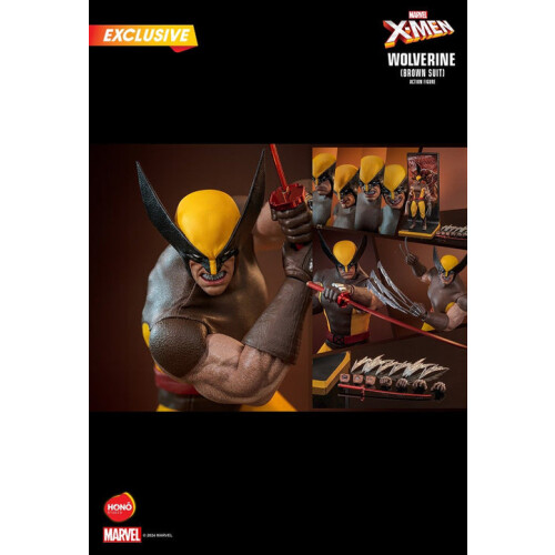 Hot Toys ειδώλιο Hot Toys HS03 - Marvel Comics - X-Men - Wolverine Brown Suit 1
