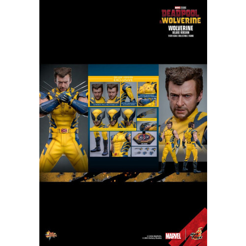 Hot Toys ειδώλιο Hot Toys MMS754 - Marvel Comics - Deadpool & Wolverine - Wolverine Deluxe Version 1