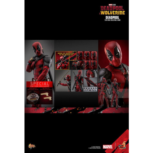Hot Toys ειδώλιο Hot Toys MMS746B - Marvel Comics - Deadpool & Wolverine - Deadpool Deluxe Version 1