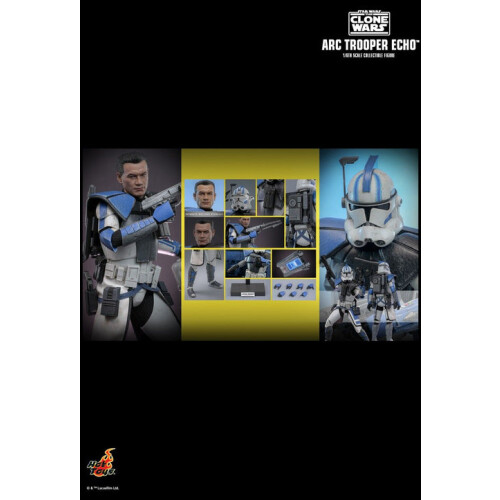 Hot Toys ειδώλιο Hot Toys TMS133 - Star Wars : The Clone Wars - Arc Trooper Echo 1