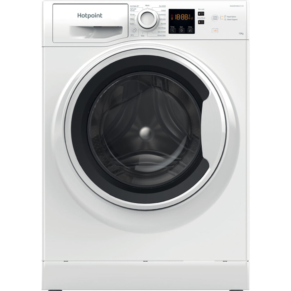 Photos - Washing Machine Hotpoint-Ariston Hotpoint 9kg  â Stain-Free, Allergy-Friendly, and Quick Clean 