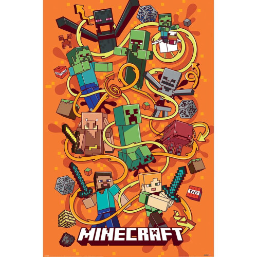 Minecraft Minecraft Funtage Poster