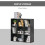 Homcom HOMCOM 9 Cube Storage Cupboard Bookcase Bookshelf Home Office, Black 4