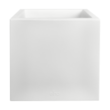 Blumentopf - VIVO NEXT - Kunststoff - Weiß - Ø39xH38cm - 100% recycelt - ELHO