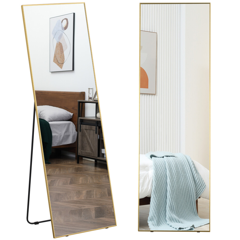 Full Length Mirror Wall Mounted Rectangle Dressing Mirror Hallway