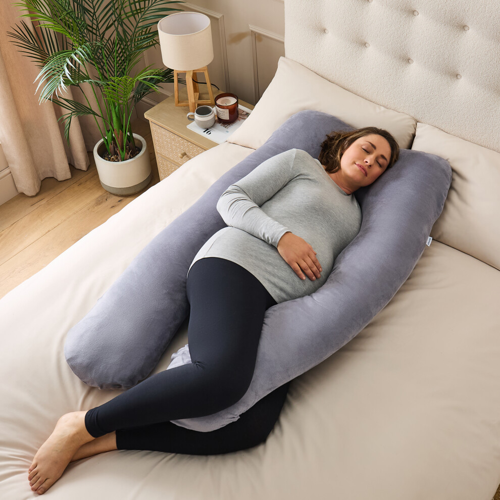 Silentnight Pregnancy Pillow U Shaped, Full Body Support