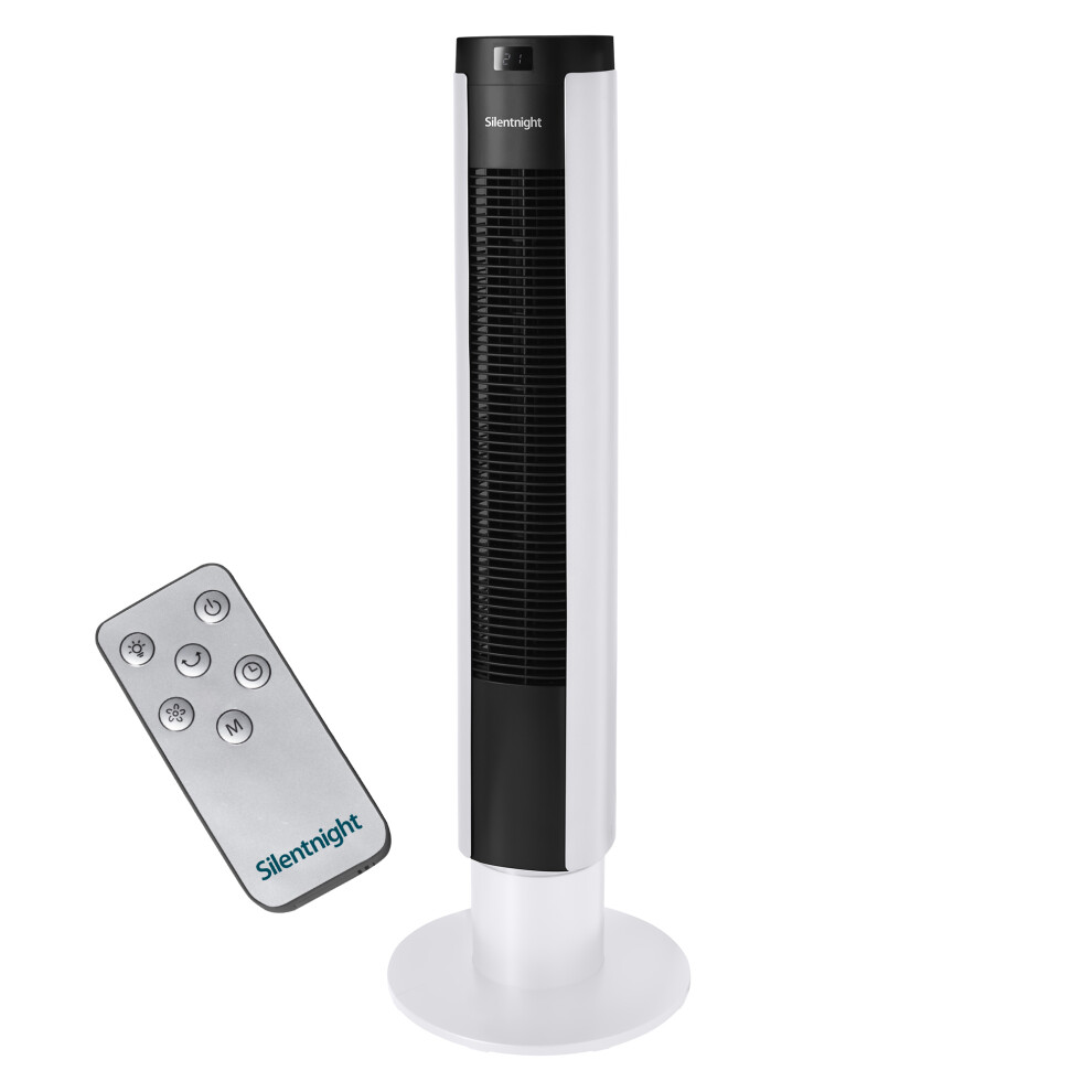 Silentnight Airmax 3400 Oscillating Tower Fan - Digital Control