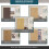 Homcom HOMCOM Modern Sliding Barn Door Hardware Kit Track System Gear Set Divider 4