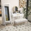 Homcom HOMCOM Freestanding Dressing Mirror 148x47cm Adjustable Angle White Frame Home 6