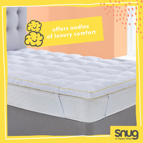 (King) Snug Deeply Dreamy Mattress Topper 10cm Thick 2