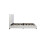 Birlea King Size Bed Frame White Boucle Birlea Lucas Fabric 5FT 150cm 4