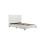 Birlea King Size Bed Frame White Boucle Birlea Lucas Fabric 5FT 150cm 8