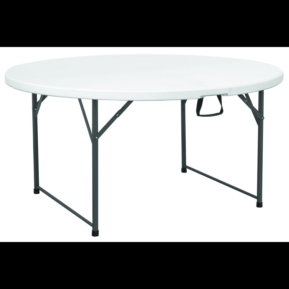 5FT ROUND FOLDING TABLE CATERING BANQUET GARDEN PARTY OFFICE